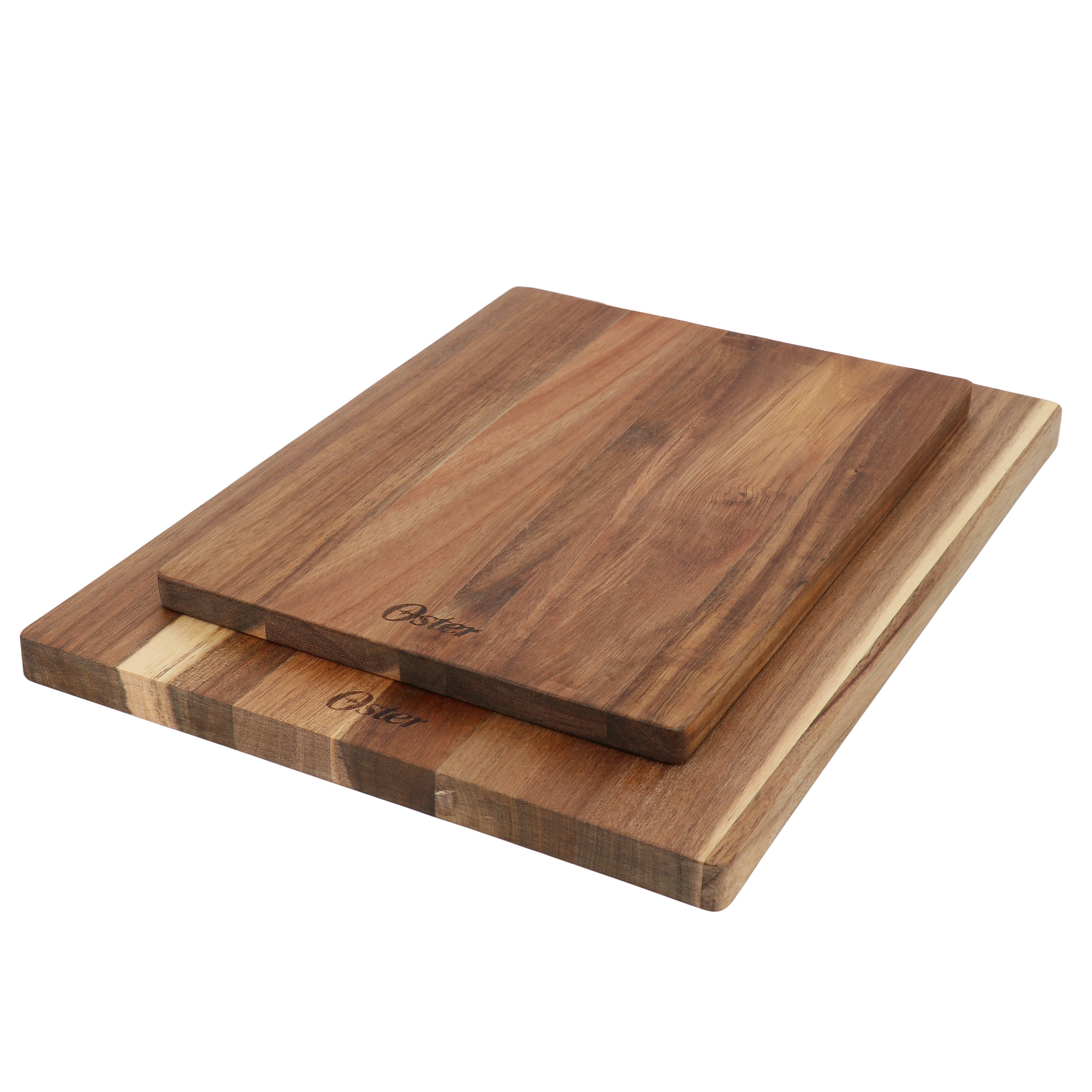 Oster Thornwood 2 Piece 16 Inch and 13 Inch Acacia Wood Cutting